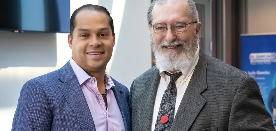 Dr. Garcia with Ralph Fucetola, JD