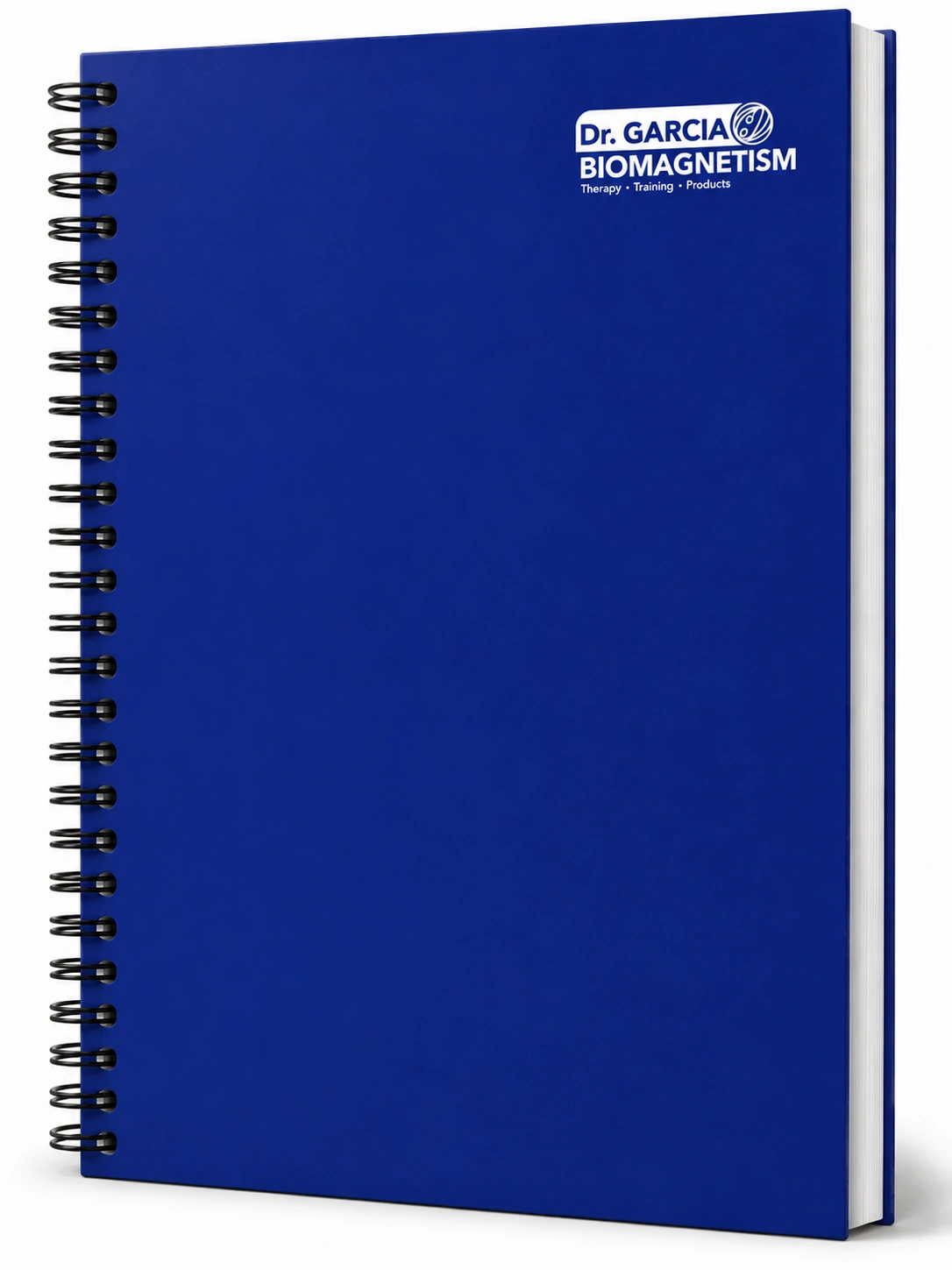 Spiral-bound notebook